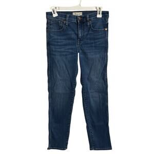 Madewell Mid-Rise Stovepipe Jeans Leman Wash 26